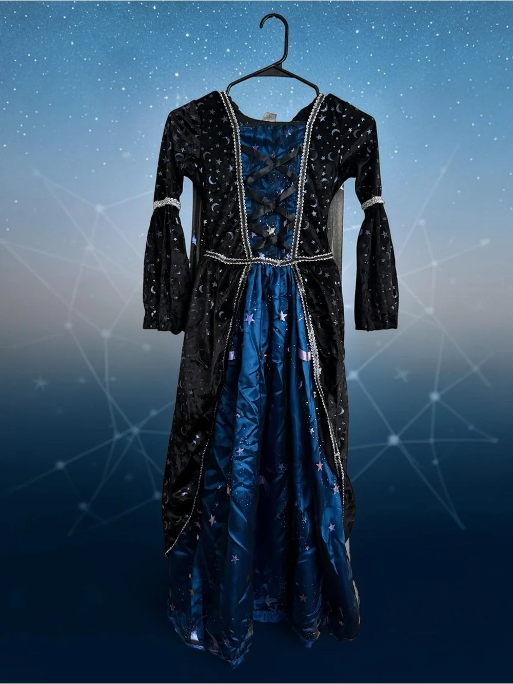 Spirit metallic sleeves blue